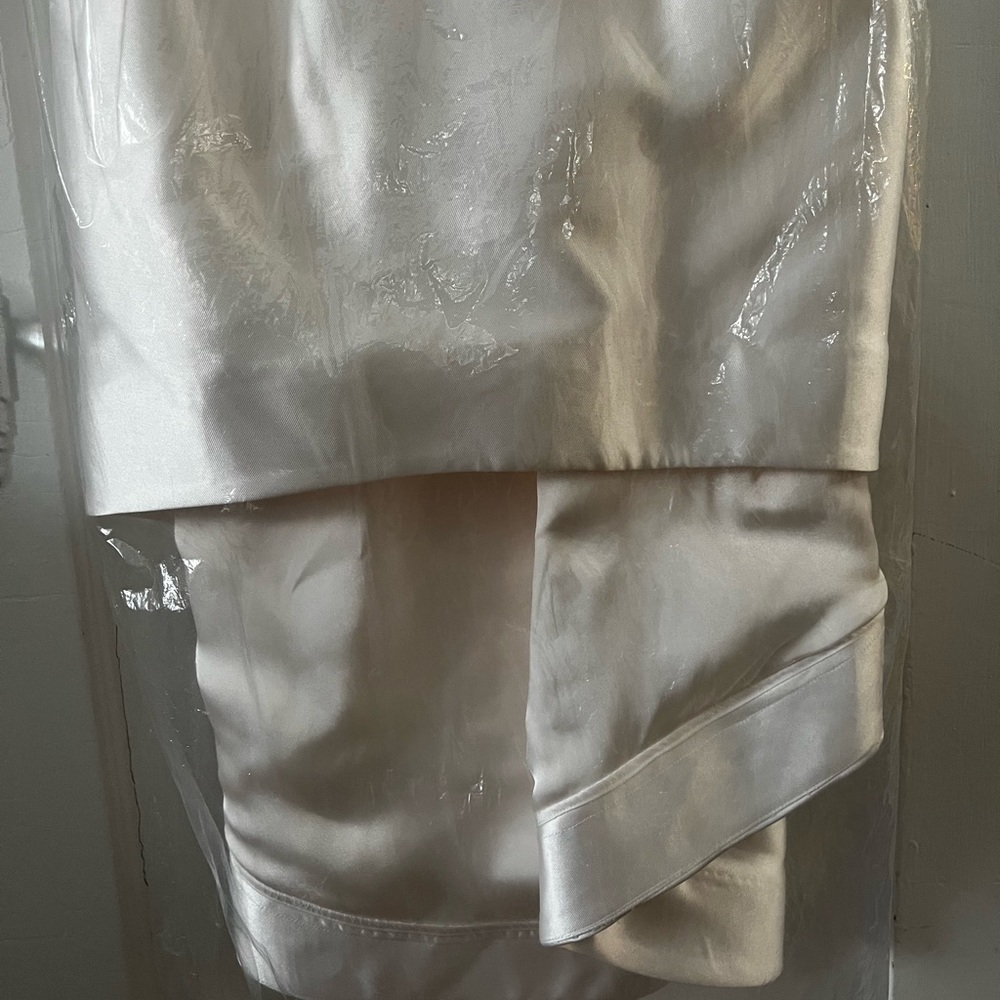 Parker NWT ivory high low dress - Picture 4 of 8